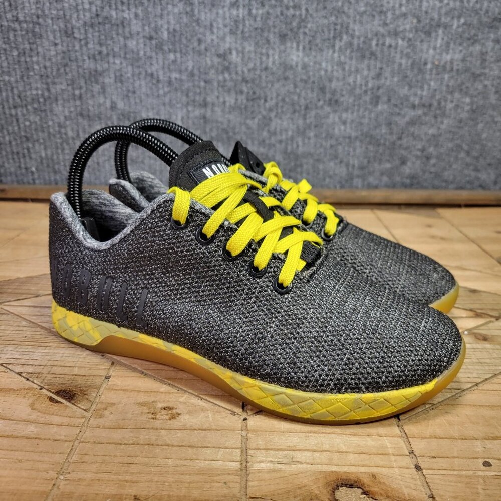 NOBULLProject Trainers Women's 6.5 Gray / Bright‎ Yellow Low Shoes Weightlifting
